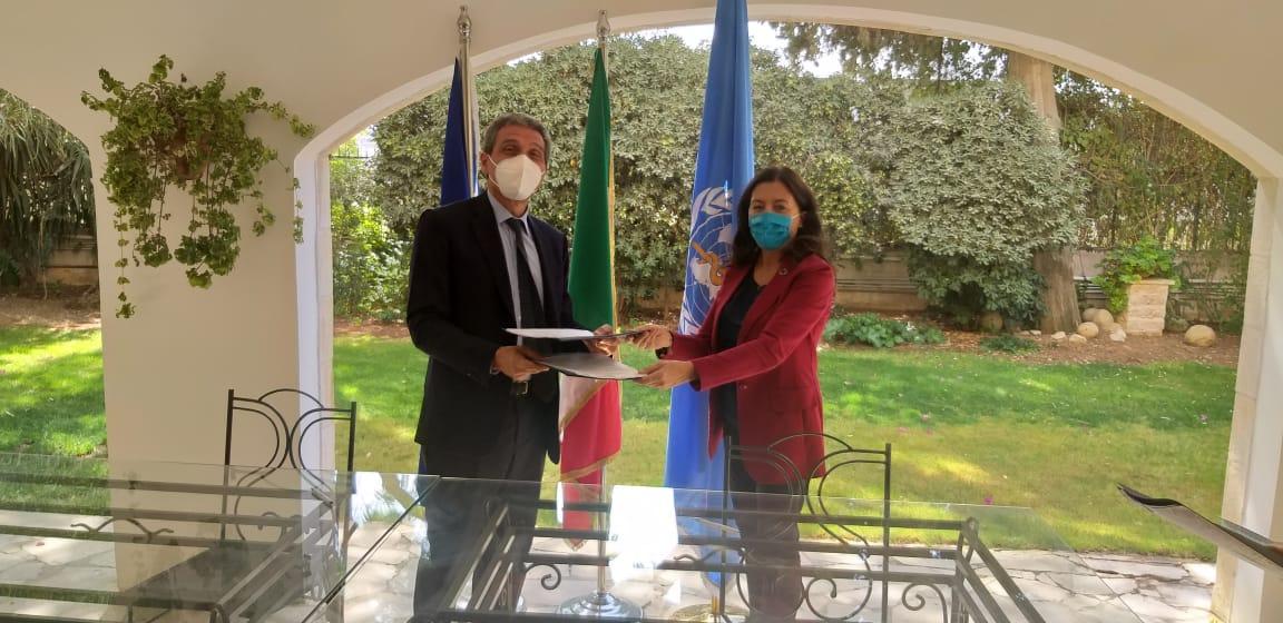 إيطاليا ومنظمة الصحة العالمية توقعان إتفاقية لتعزيز خدمات الصحة العقلية في الاردن