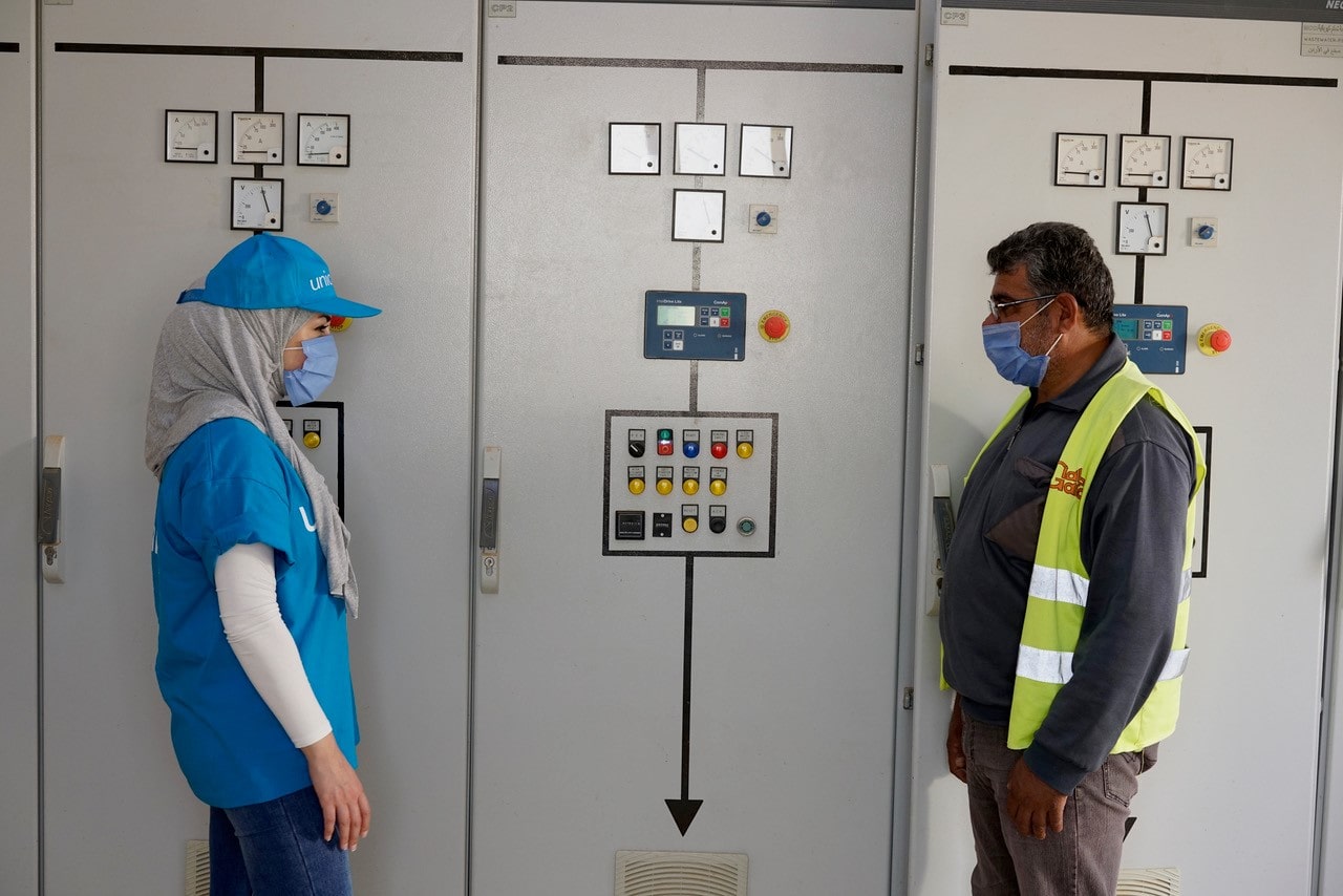 قطر الخيرية تدعم استجابة يونيسف للمياه وخدمات الصرف الصحي والنظافة لمخيمات اللاجئين السوريين في الاردن