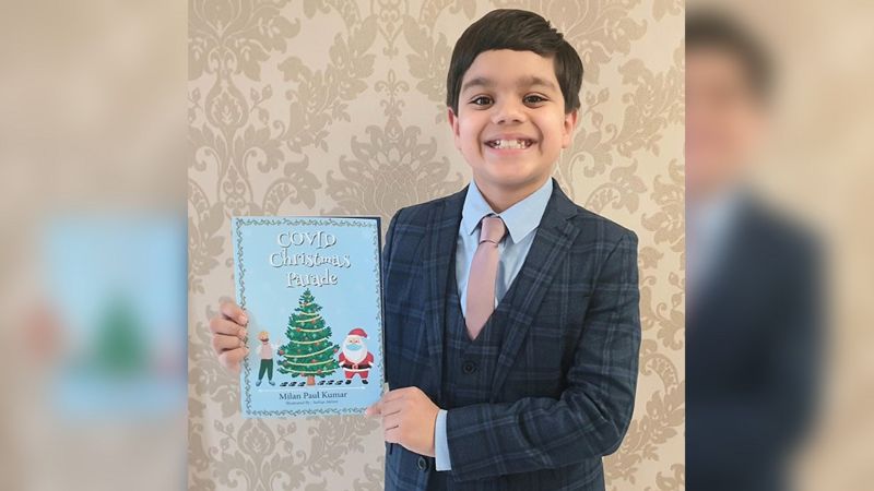 فتى في الثامنة ، يؤلف كتابه الخاص  بعد أن قرأ 50 كتابا خلال الإغلاق