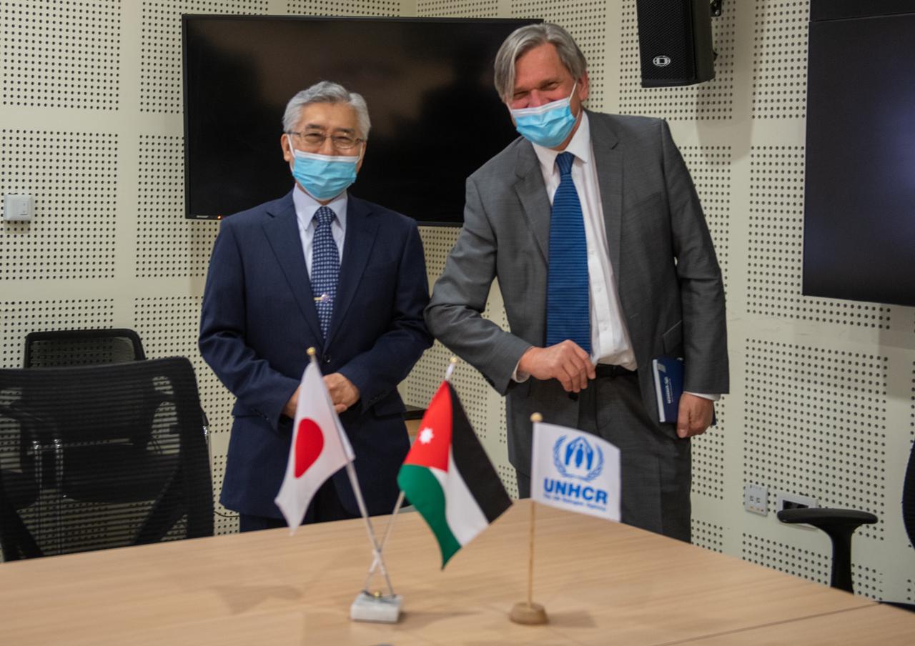 اليابان تزيد دعمها للاجئين في الأردن