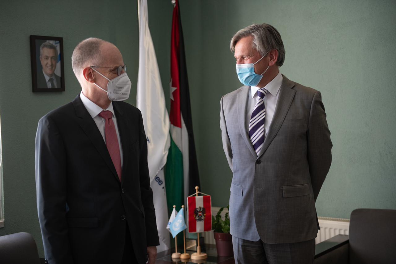 مفوضية اللاجئين تثمن إلتزام النمسا المتجدد بدعم اللاجئين في الاردن