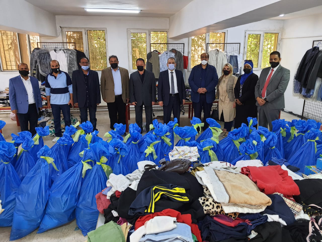 البحوث الزراعية و بلقاء الخير ينفذان يوما تطوعيا في عين الباشا