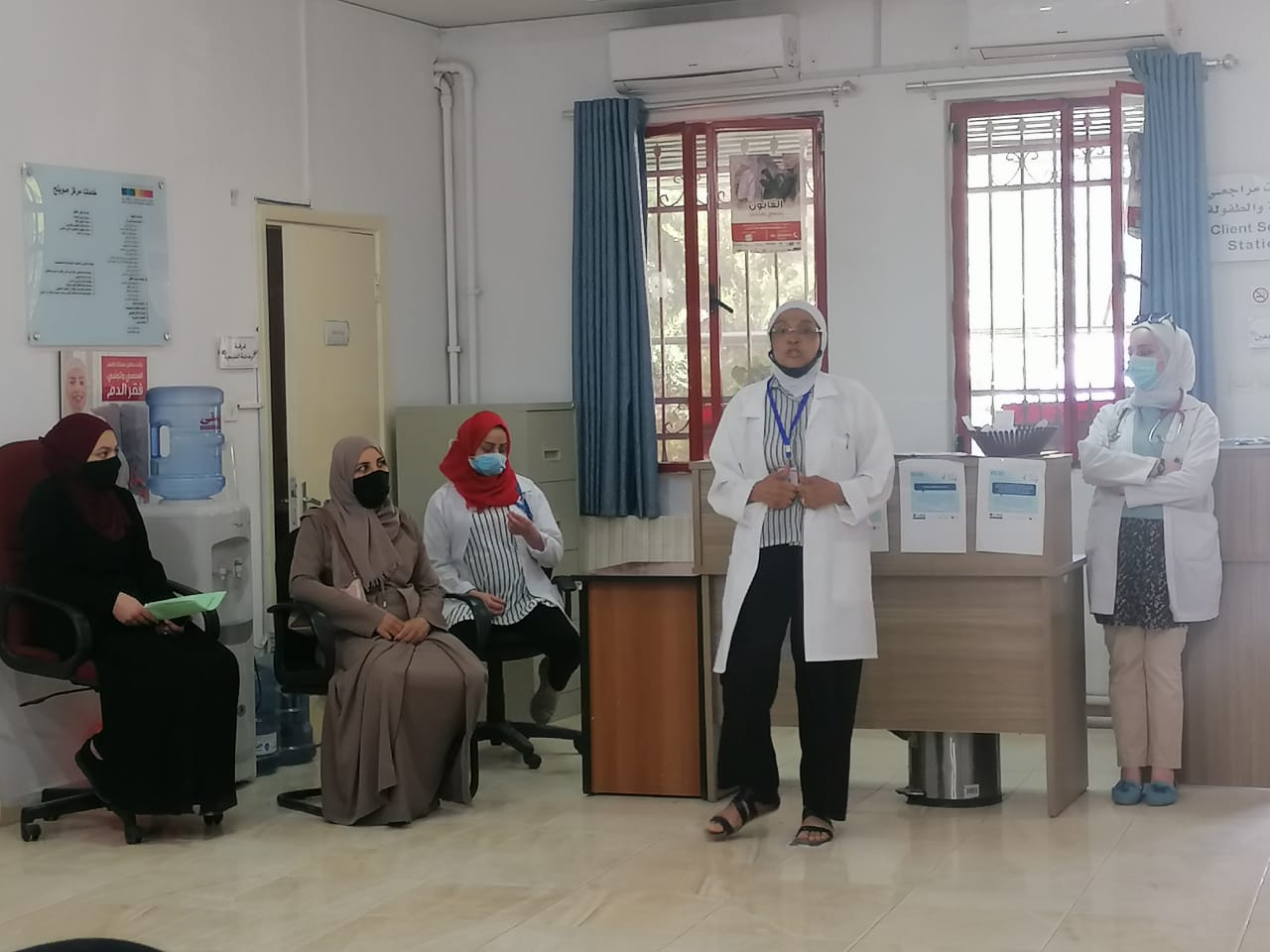 معهد العناية بصحة الأسرة ينظم أنشطة عن أهمية المطاعيم