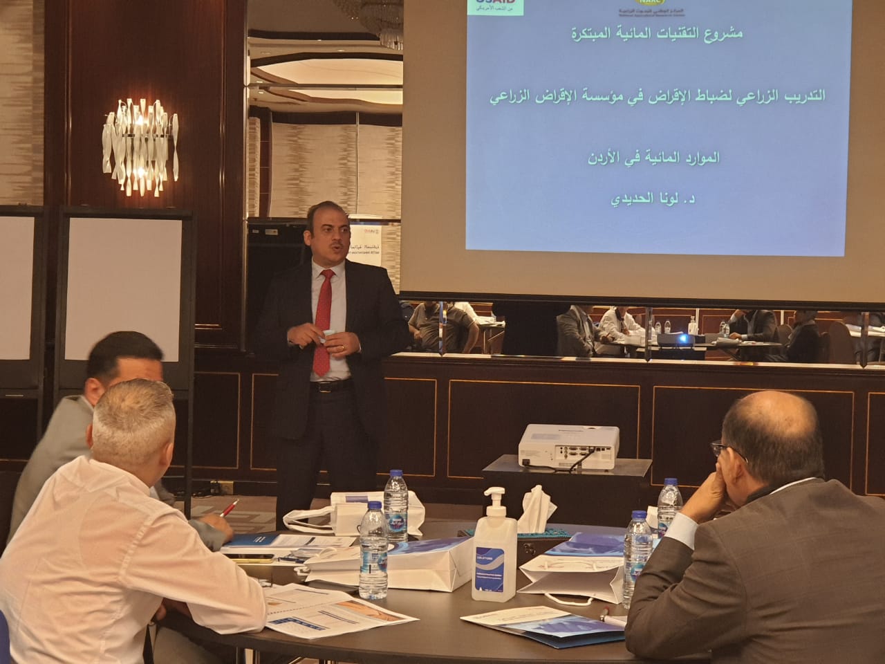 البحوث الزراعية ينفذ برنامجاً تدريبيا حول تقنيات الري الحديثة