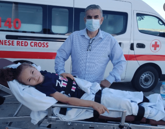 وجهاء من لبنان يشكرون الملك لتكفله علاج طفلة