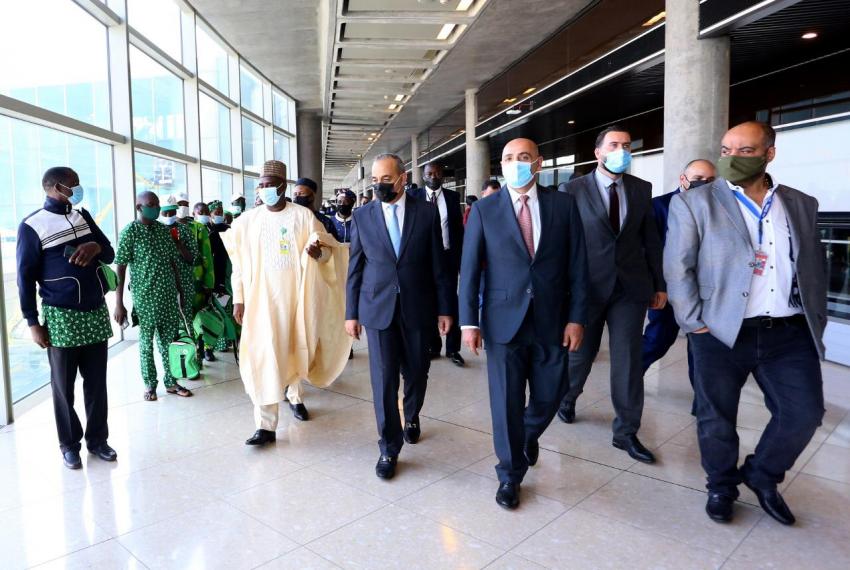 وصول طائرة تقل 267 سائحا نيجيريا في رحلة سياحة دينية إلى الأردن