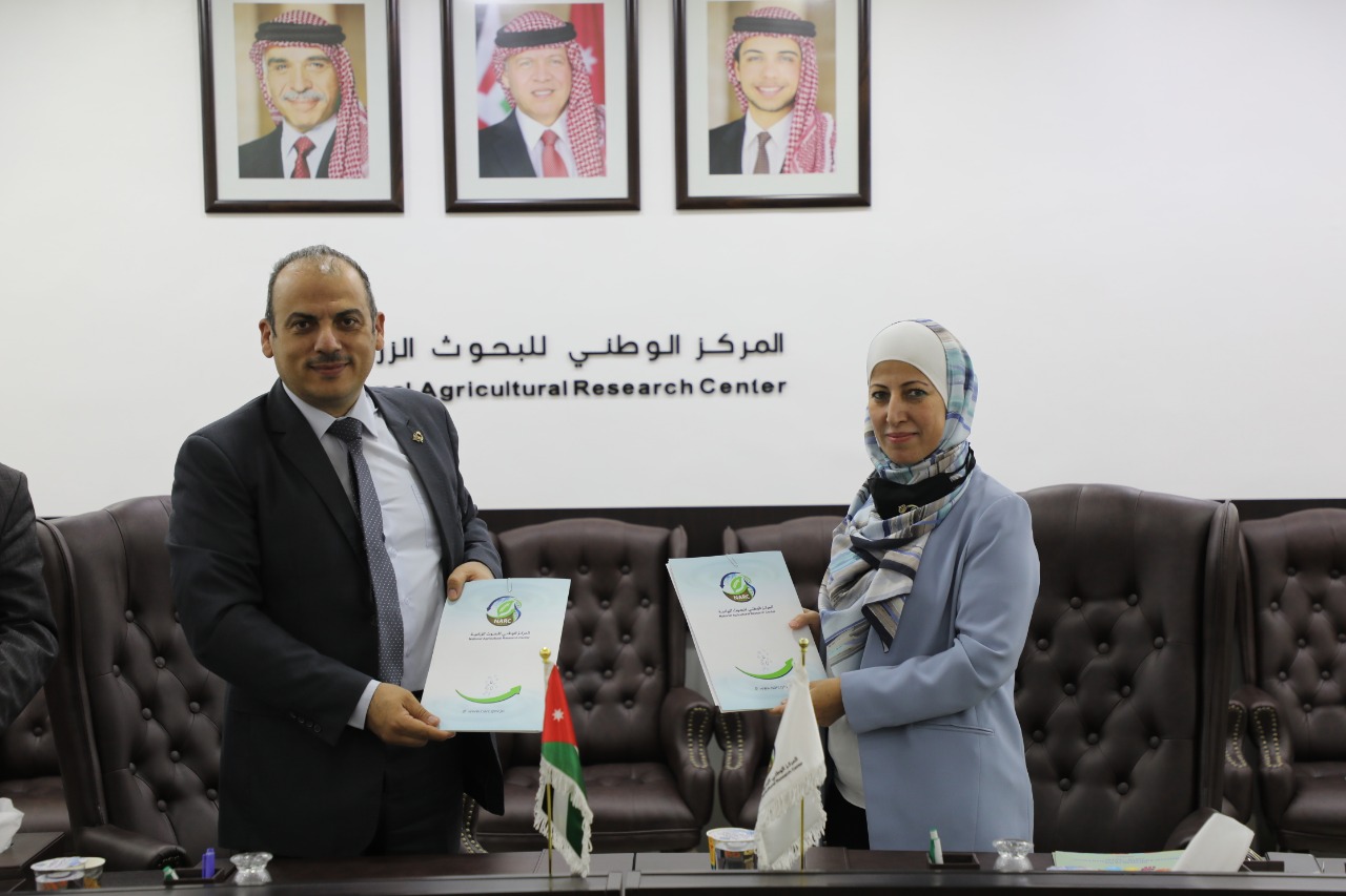اتفاقية تعاون بين الوطني البحوث الزراعية وسلطة وادي الأردن