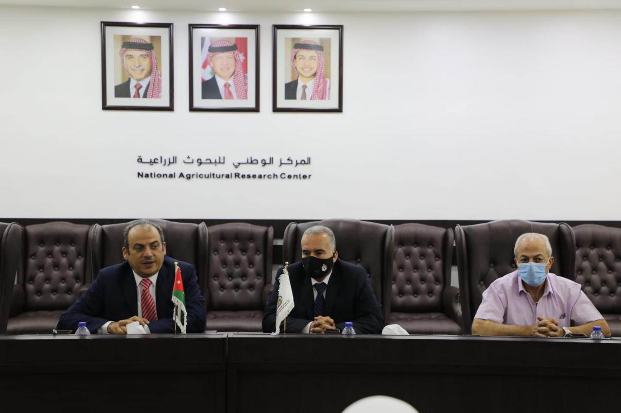 مذكرة تفاهم بين الوطني للبحوث الزراعية والشركة العامة الاردنية للصوامع والتموين