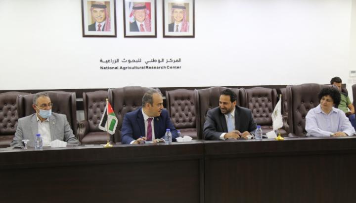 مذكرة تفاهم بين البحوث الزراعية وسلطة إقليم البترا