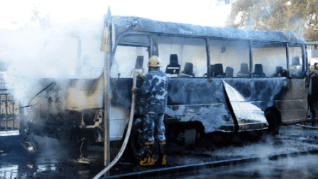 تفجير عبوتين ناسفتين في العاصمة السورية دمشق