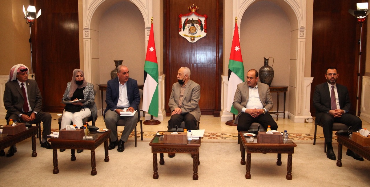 العيسوي يلتقي وجهاء من محافظة جرش