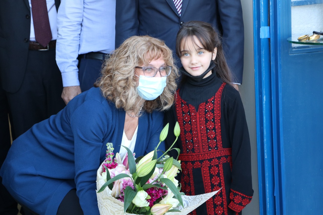 U.S Official inaugurates UNRWA Zuhour School in Amman