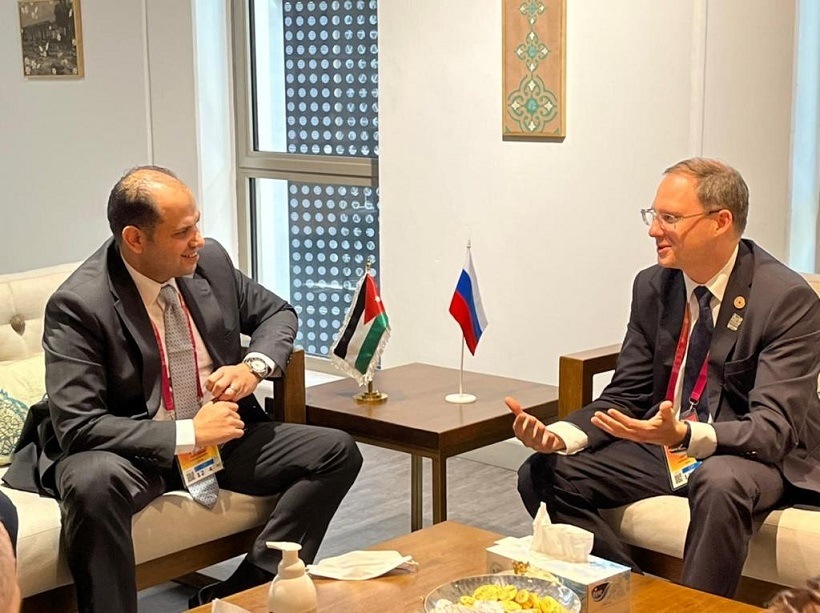 Jordan, Russia discuss investment cooperation