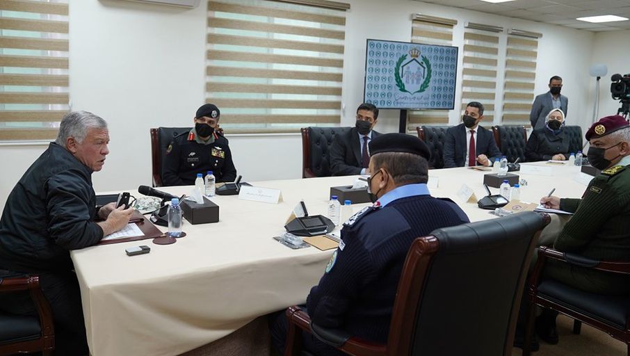 King visits Family and Juvenile Protection Department