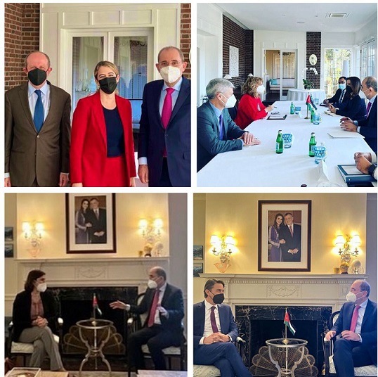 Safadi holds talks with US State Department officials in Washington