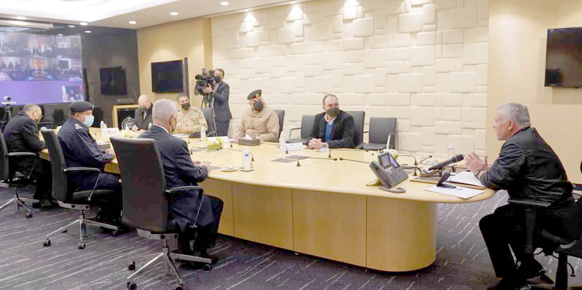 King checks on public agencies’ readiness to deal with weather conditions