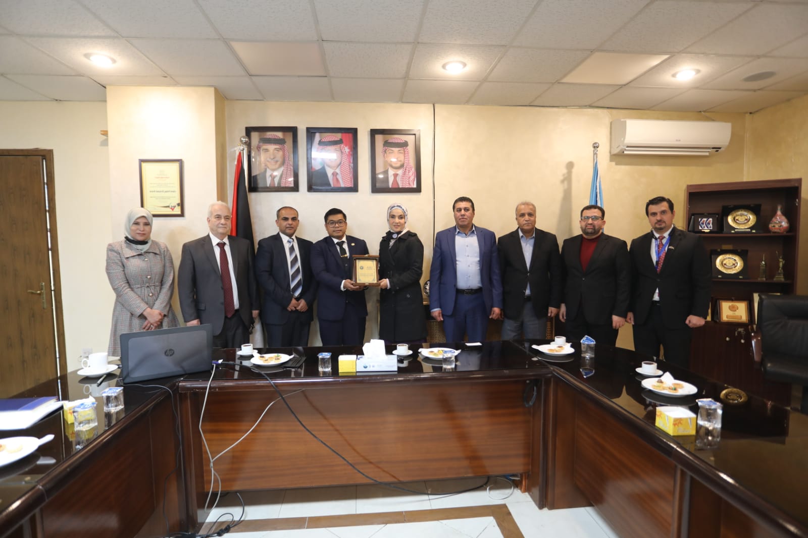 بحث آفاق التعاون الاكاديمي بين جامعة العلوم التطبيقية الخاصة والملحقية الثقافية الماليزية