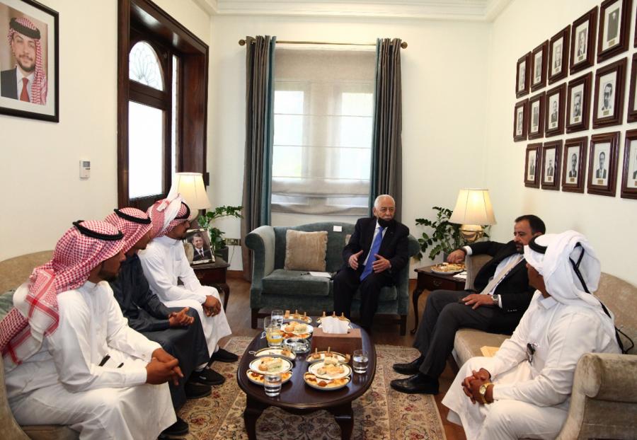 العيسوي يلتقي ابناء منطقة وادي رم