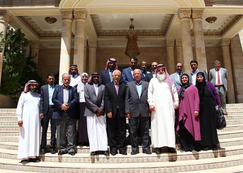 العيسوي يلتقي رئيس وأعضاء مجلس محافظة معان