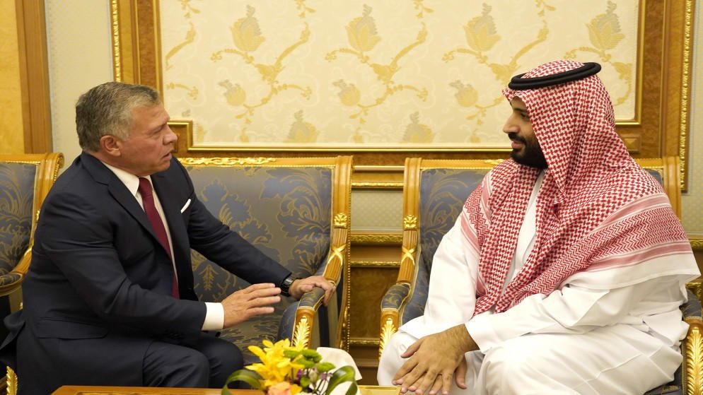 Saudi Crown Prince reaffirms support for Jordan in call with King Abdullah