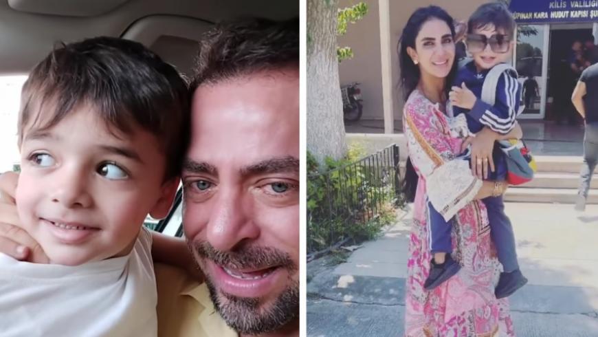 زوج المذيعة احلام العجارمة: خطف إبني "فيلم هندي"