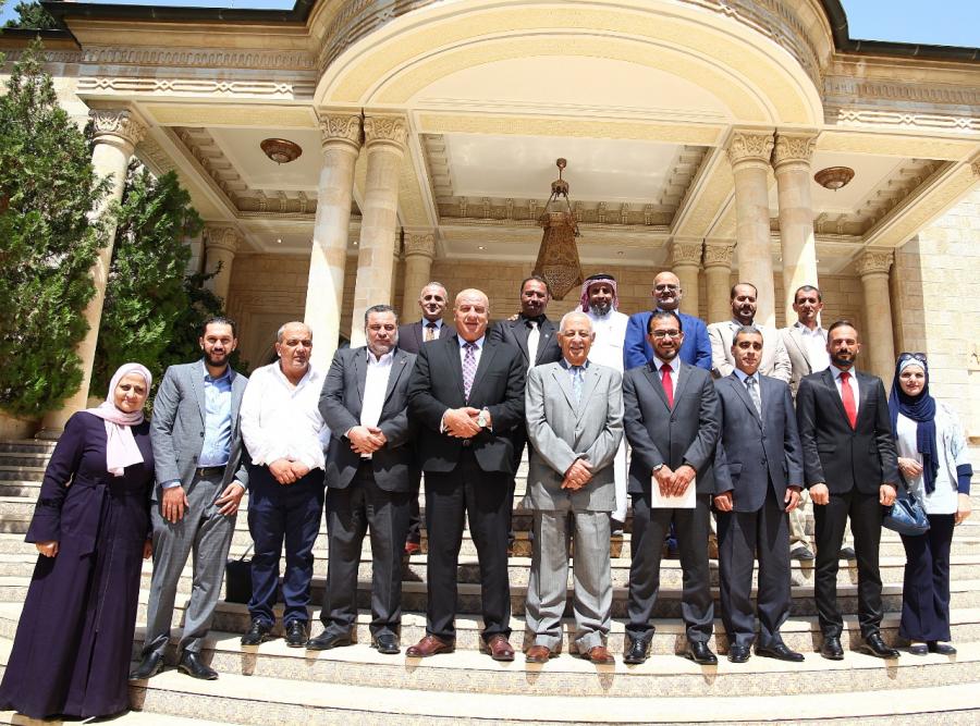 العيسوي يلتقي النائب الظهراوي ورئيس وأعضاء مجلس بلدي الرصيفة