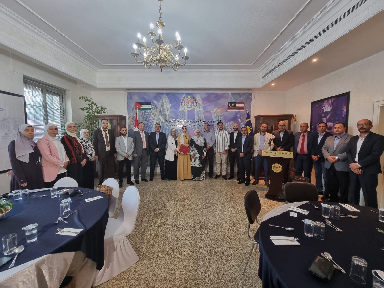 القائم بأعمال السفارة الماليزية:مستمرون بتوفير برامج بناء القدرات البشرية والمساعدة الفنية للأردن