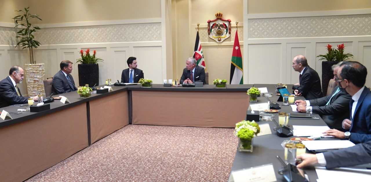 الملك يستقبل وفداً من الكونغرس الأمريكي