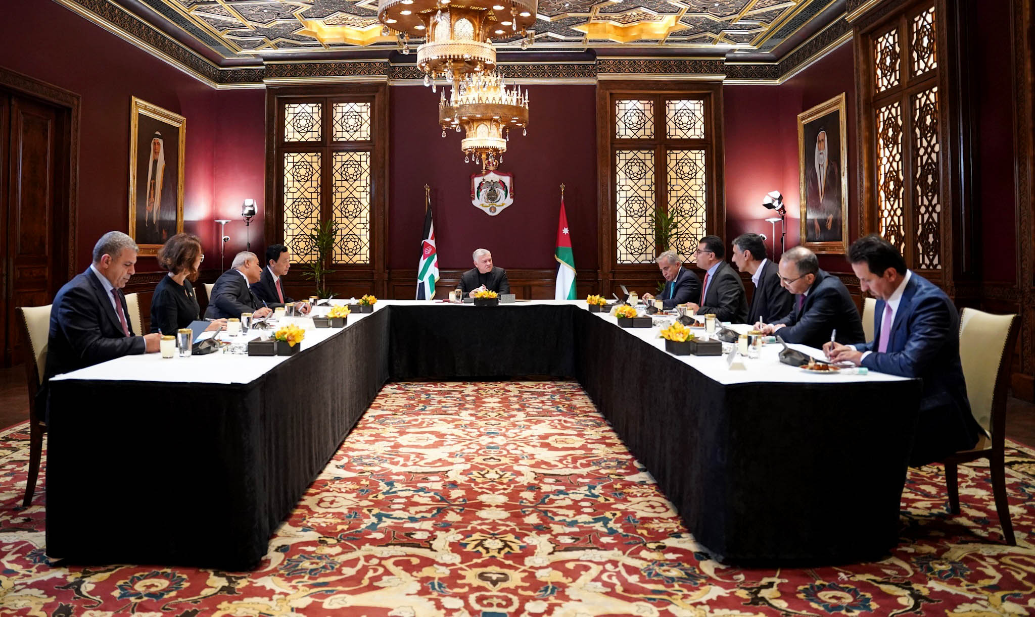 الملك يستقبل وفد منظمة الأغذية والزراعة للأمم المتحدة "الفاو"