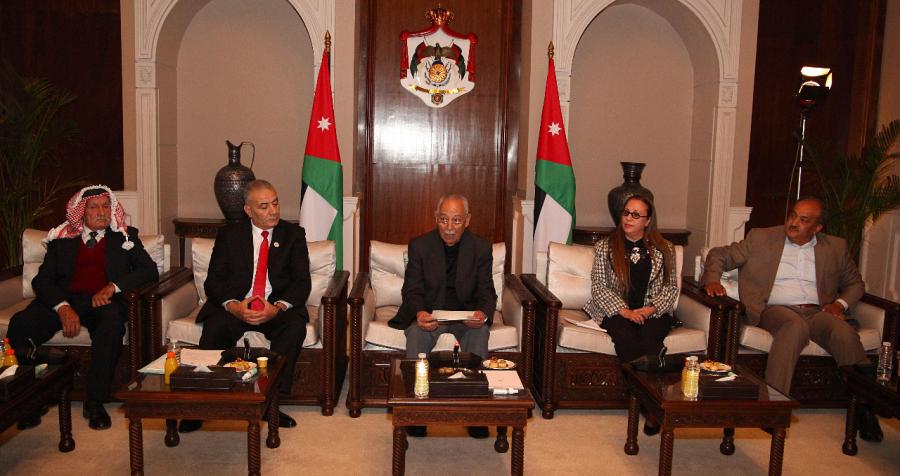 العيسوي يلتقي مجموعة من اهالي ووجهاء غرب اربد