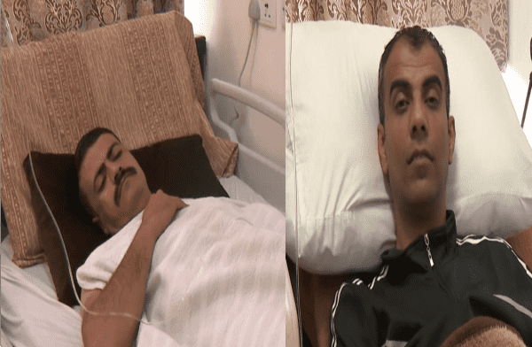 العيسوي والحنيطي يطمئنان على صحة مصابي أحداث الحسينية