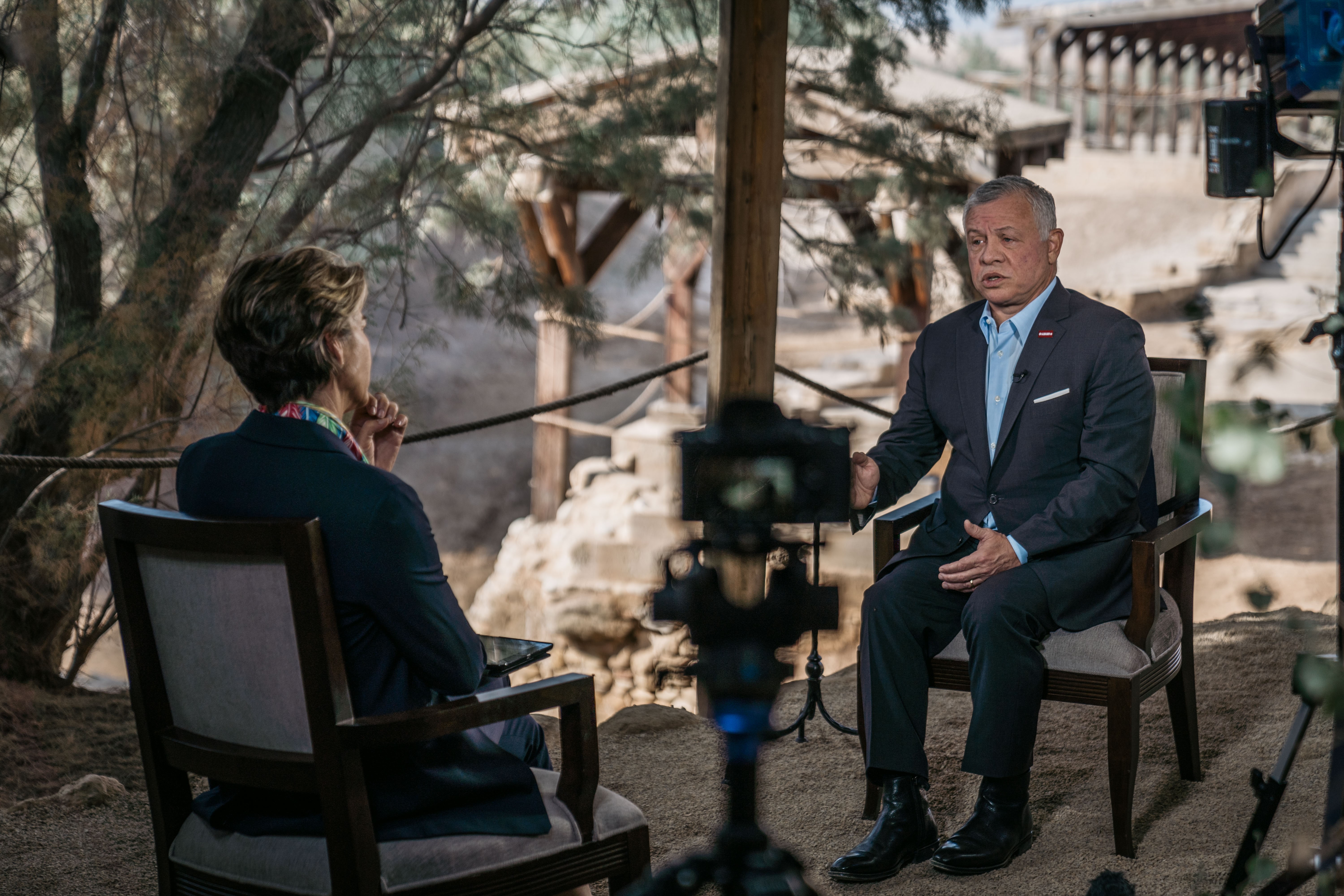 الملك:نشعر بالقلق حيال قيام انتفاضة جديدة