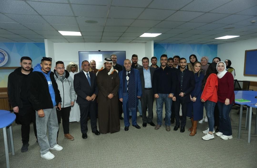 جامعة العلوم التطبيقية الخاصة تستضيف الشيخ سحيم بن أحمد آل ثاني