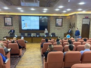 إجتماع مشترك مع شركات التأمين لبيان الانظمة المستحدثة حول البطاقة البرتقالية ونظام التراسل