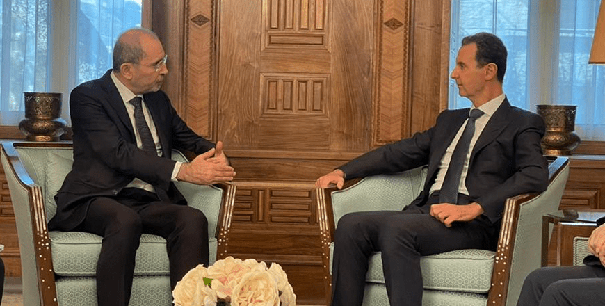 Assad praises King's clear stance to support Syria during difficult circumstances