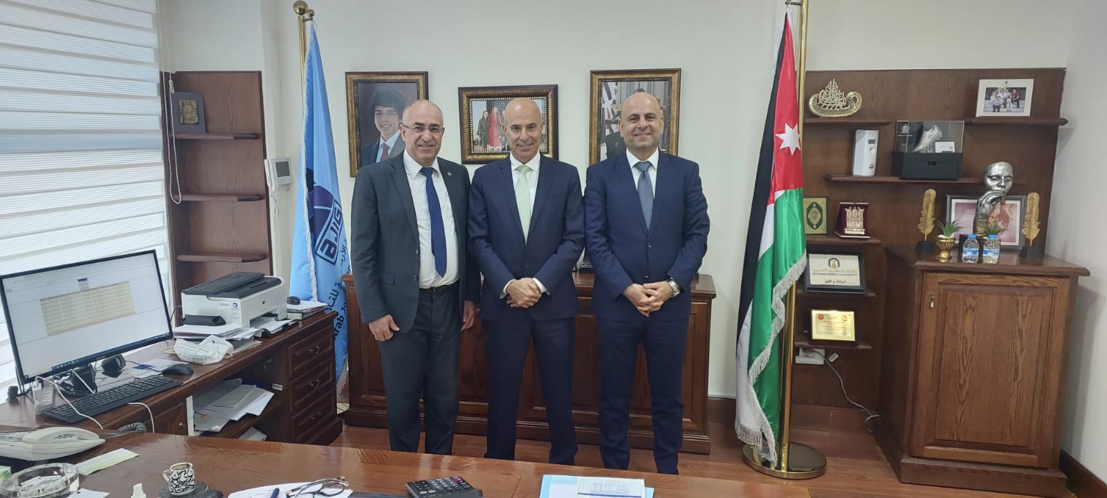 الاتحاد الأردني لشركات التأمين يزور المجموعة العربية الاردنية للتأمين و "ميدغلف"