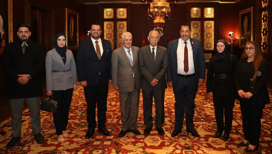 العيسوي يلتقي الإعلامي معين المراشدة والوفد المرافق