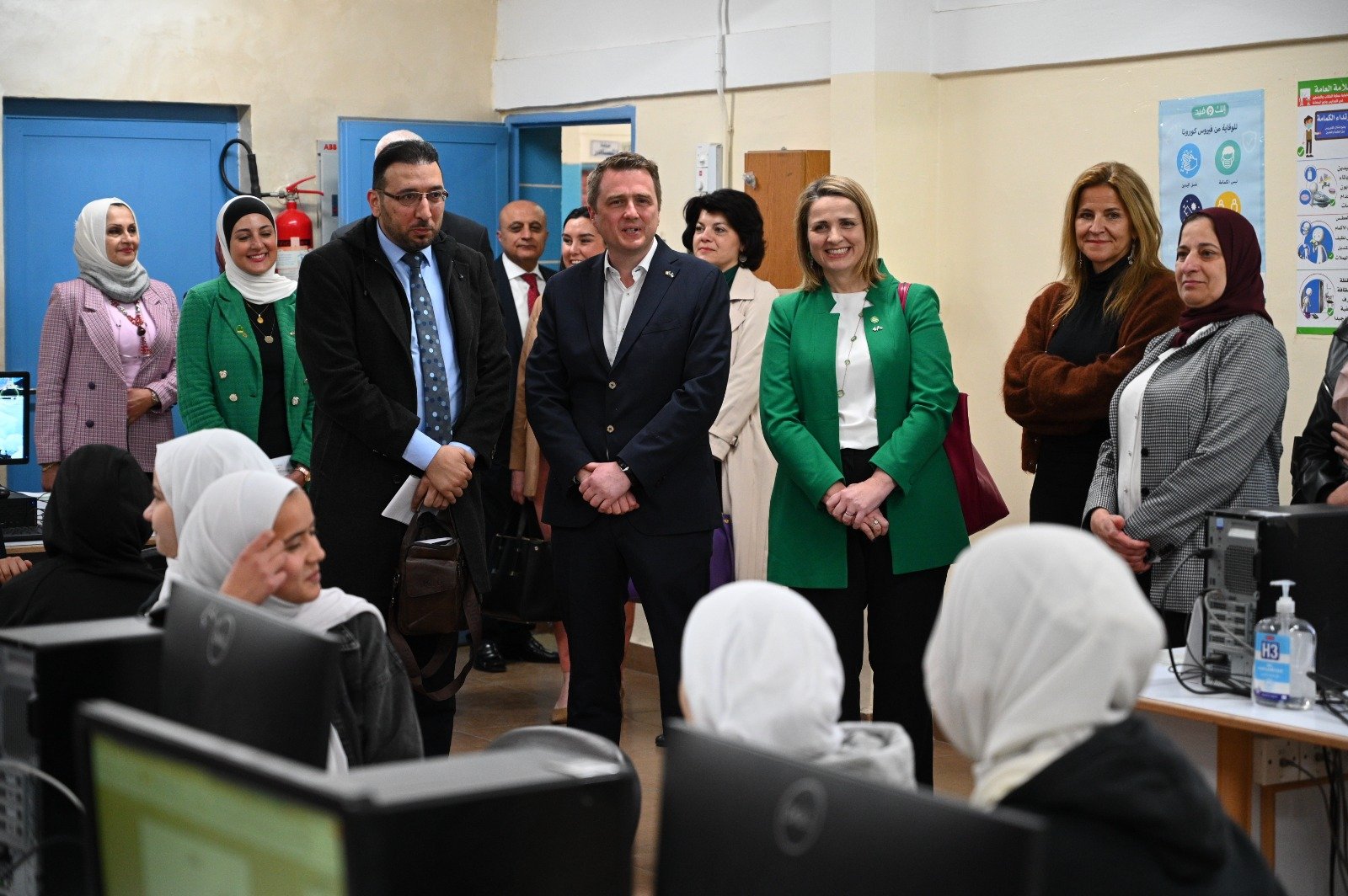 Ireland’s Minister of State visits Amman New Camp