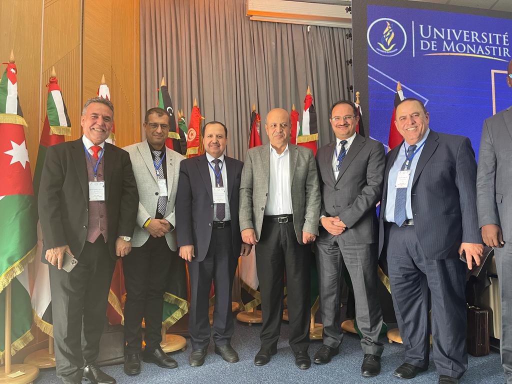 رئيس الجامعة الألمانية الأردنية يشارك في أعمال المؤتمر العام للجامعات العربية في تونس