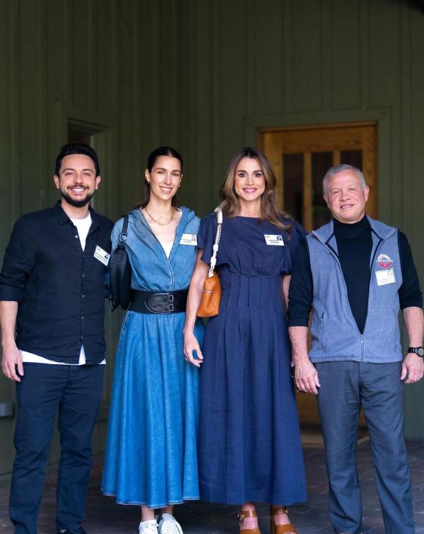 Queen Rania shares photos of family gathering at Sun Valley Forum