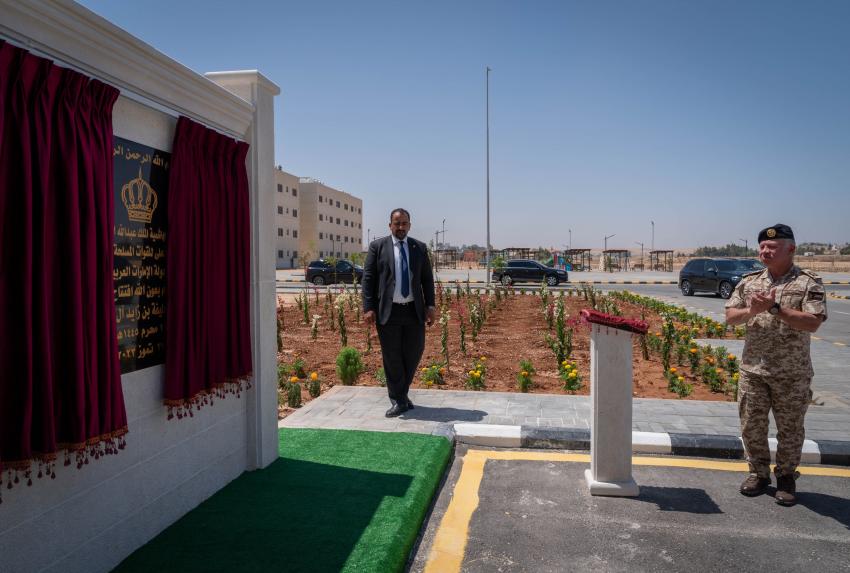 King inaugurates Sheikh Khalifa bin Zayed Al Nahyan residential city in Zarqa