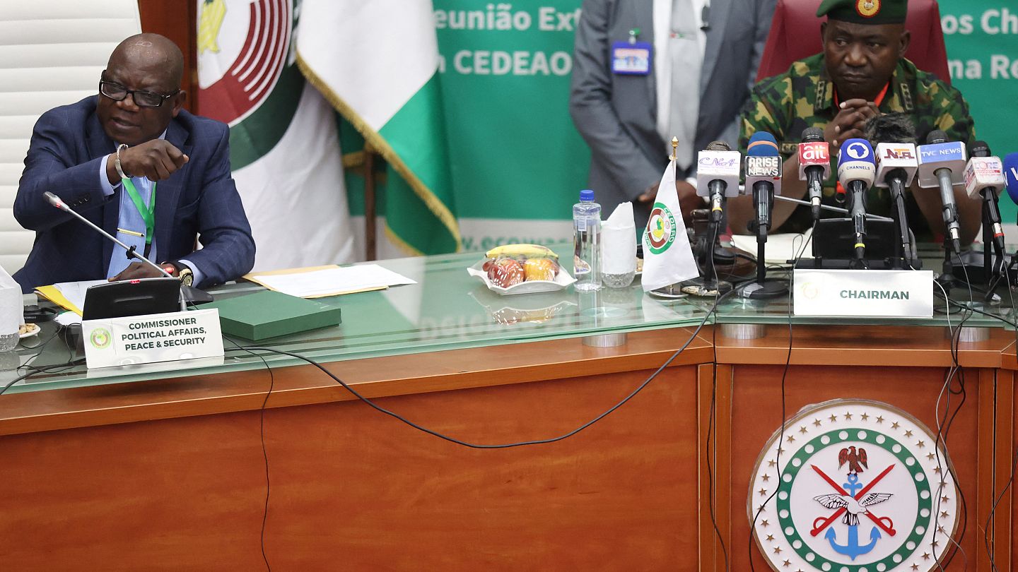 ECOWAS leaders agree plan for military action in Niger