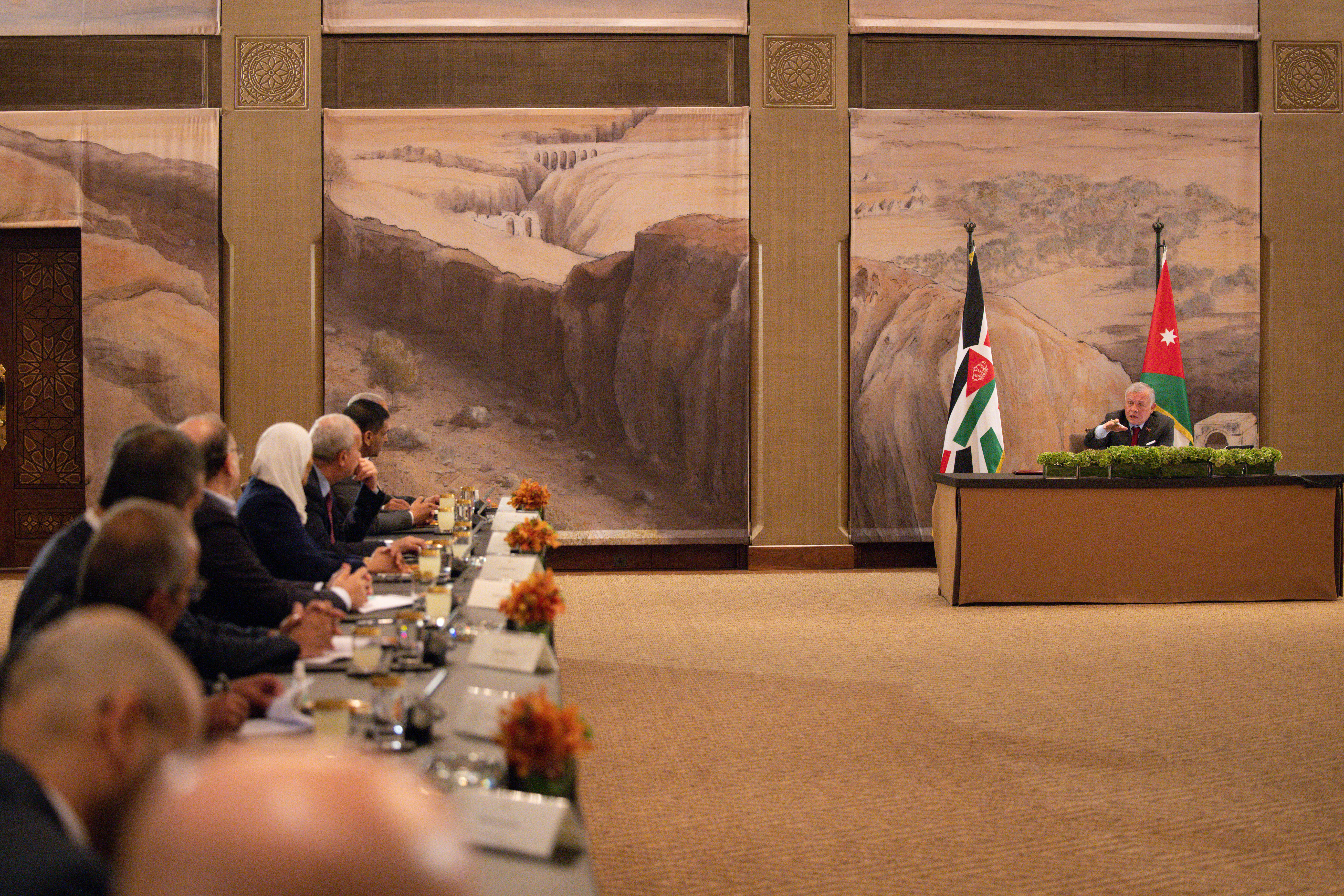King reaffirms Jordan's commitment to political and media pluralism