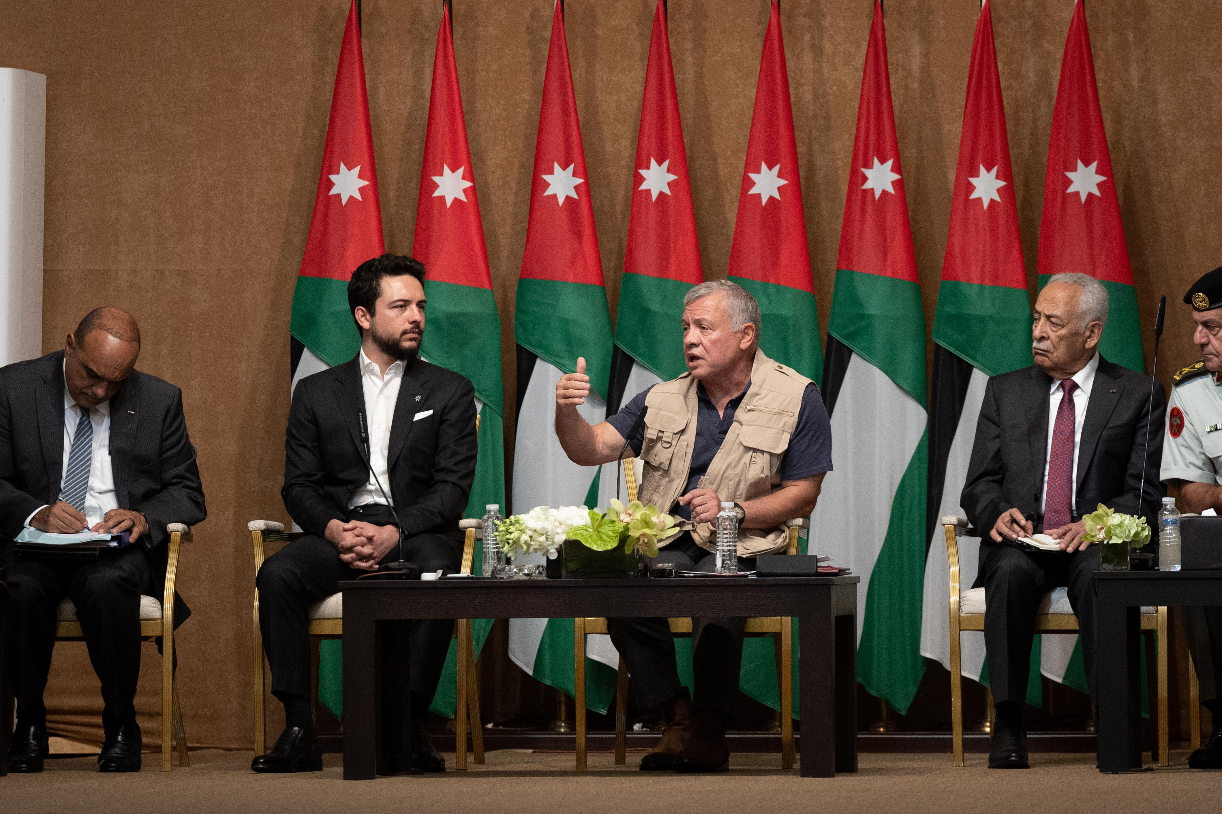 King calls for capitalizing on Ajloun's tourism and agriculture potential