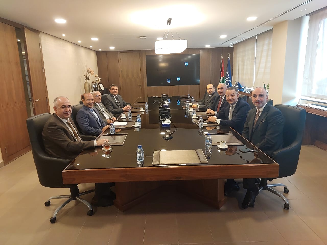 AWRIS member Al-Wazani meets with JIF to discuss marine insurance cooperation