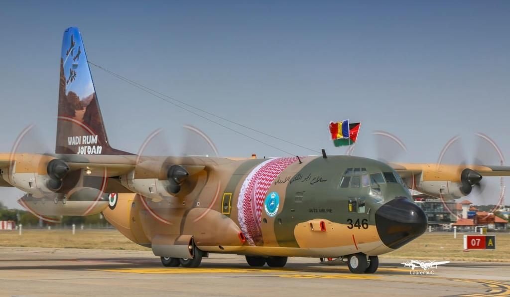 Jordan's Air Force makes first appearance at Bucharest Air Show