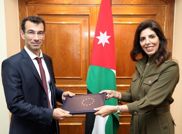 New EU ambassador to Jordan presents credentials