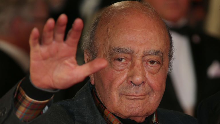 Mohamed al-Fayed, ex-Harrods owner , dead at 94