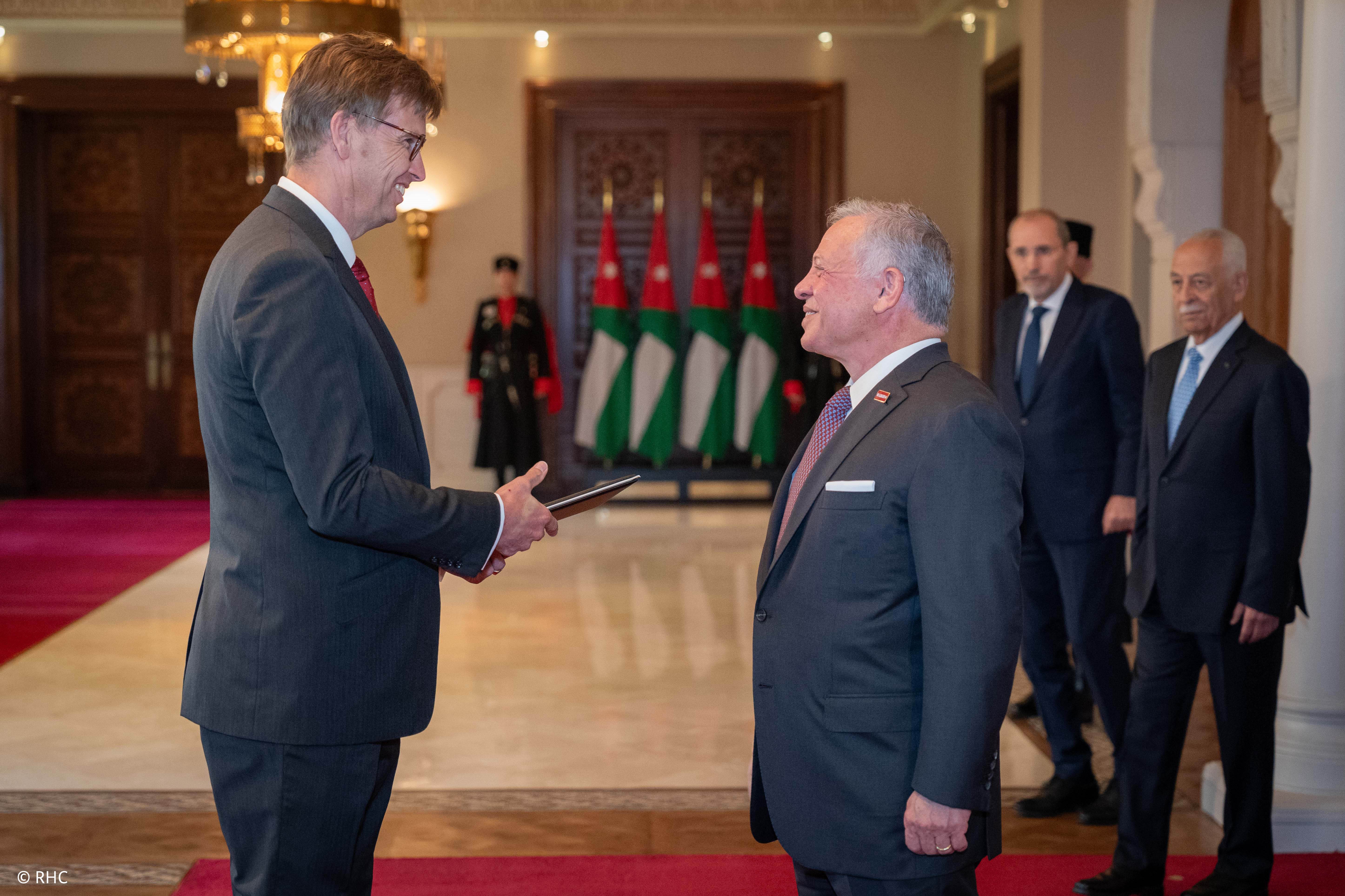 New German Ambassador presents credentials to King