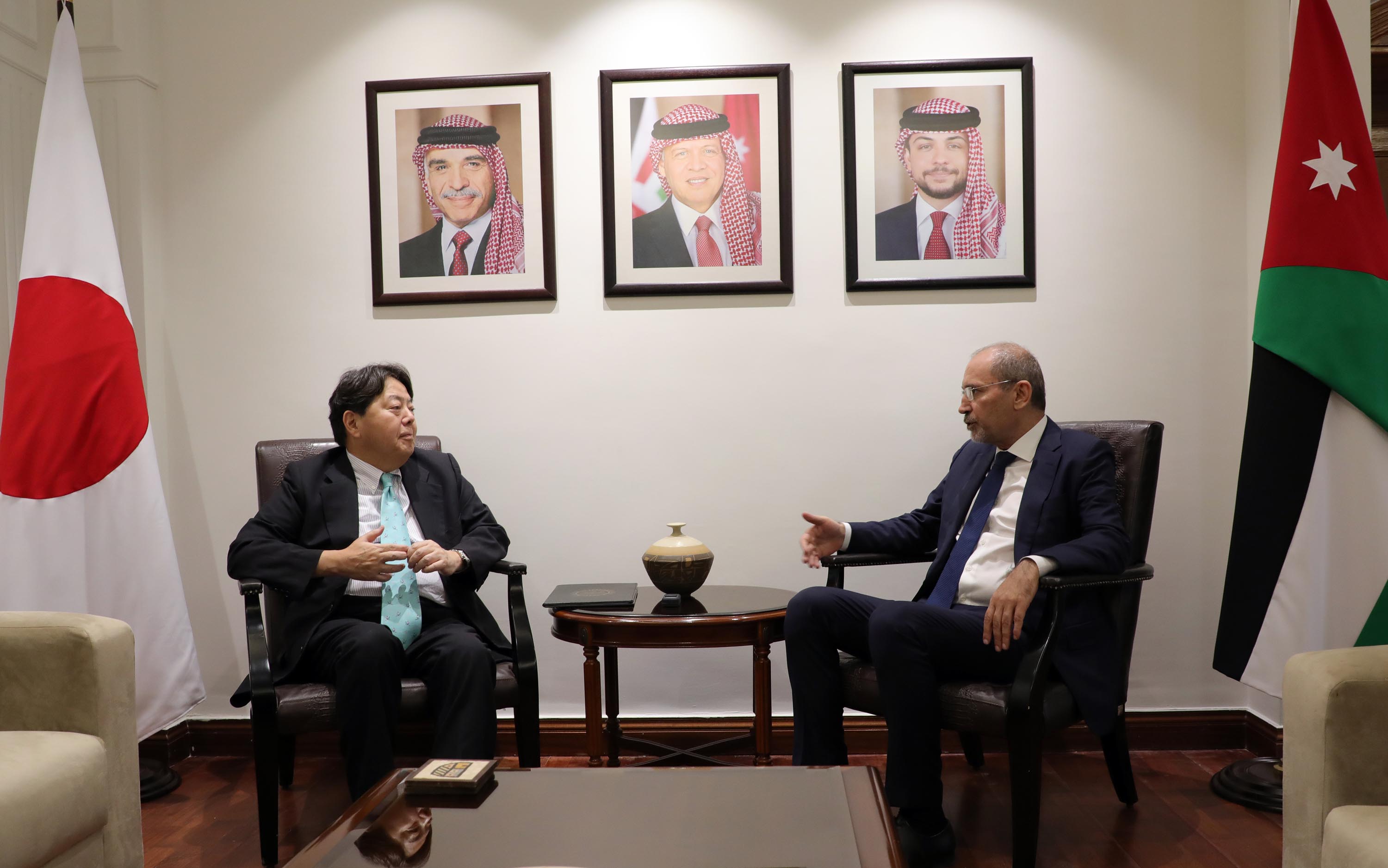 Jordan, Japan discuss ways to bolster cooperation
